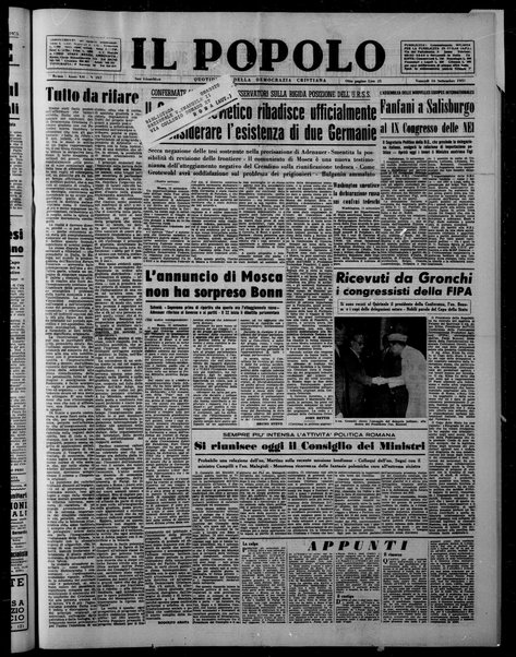 Il popolo : giornale del mattino