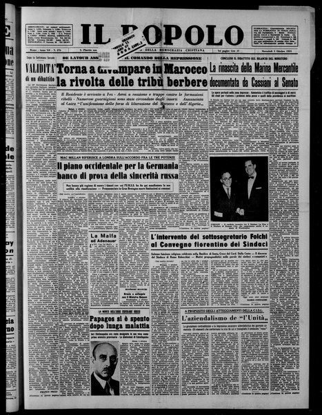 Il popolo : giornale del mattino