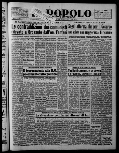 Il popolo : giornale del mattino