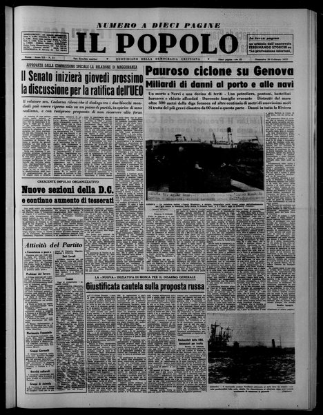 Il popolo : giornale del mattino