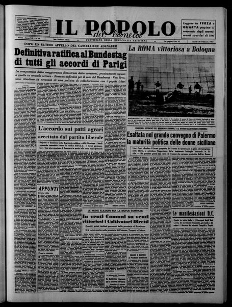 Il popolo : giornale del mattino