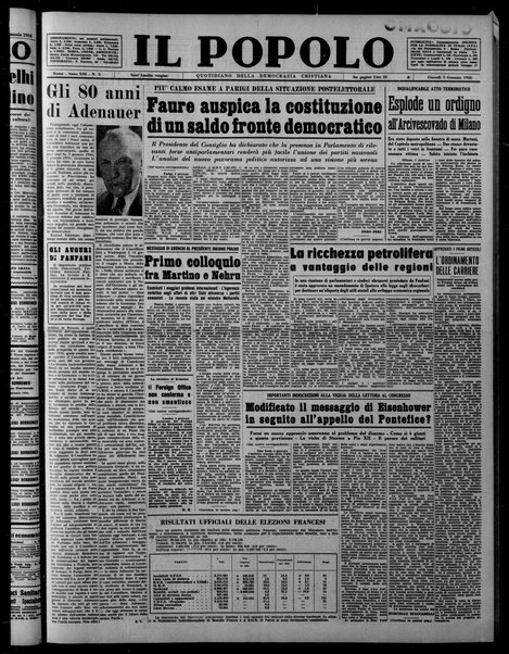 Il popolo : giornale del mattino