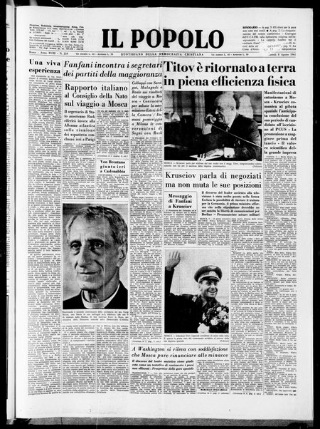 Il popolo : giornale del mattino