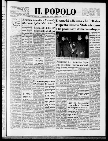 Il popolo : giornale del mattino