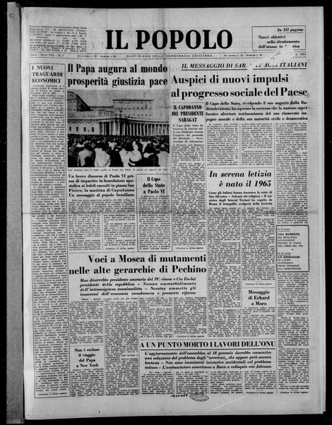 Il popolo : giornale del mattino