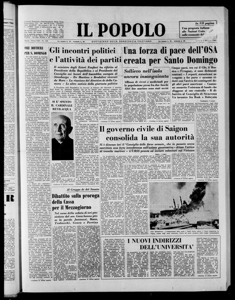 Il popolo : giornale del mattino