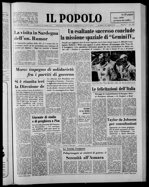 Il popolo : giornale del mattino