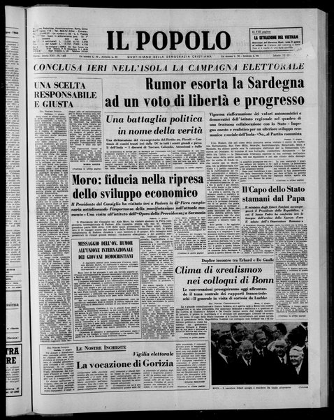 Il popolo : giornale del mattino