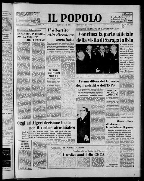 Il popolo : giornale del mattino