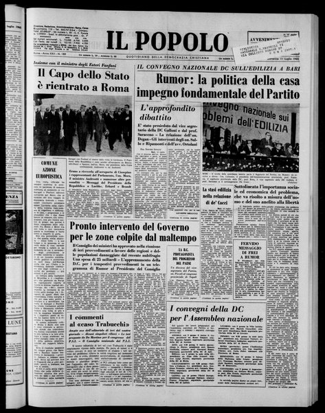 Il popolo : giornale del mattino