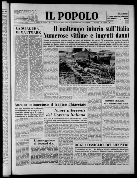 Il popolo : giornale del mattino