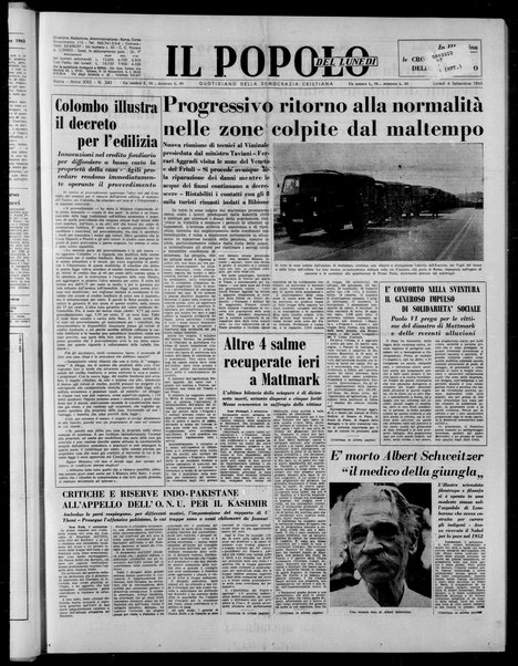 Il popolo : giornale del mattino