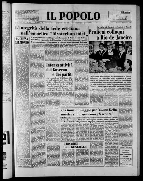 Il popolo : giornale del mattino