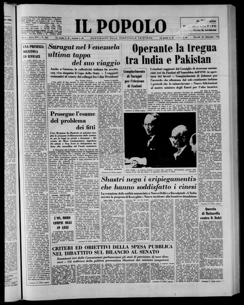 Il popolo : giornale del mattino