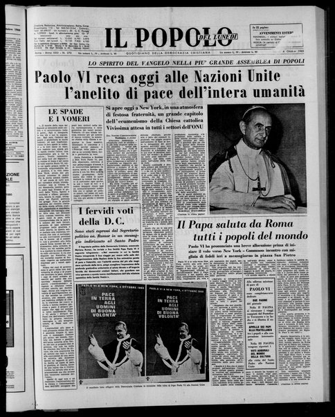 Il popolo : giornale del mattino