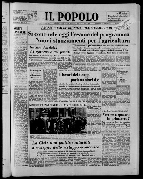 Il popolo : giornale del mattino