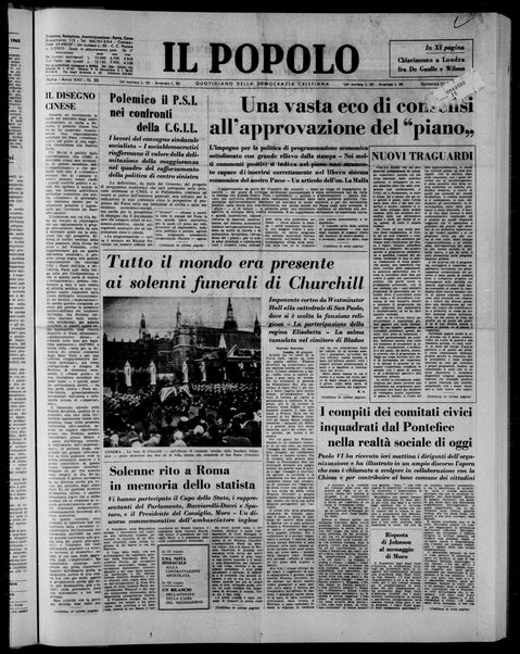 Il popolo : giornale del mattino