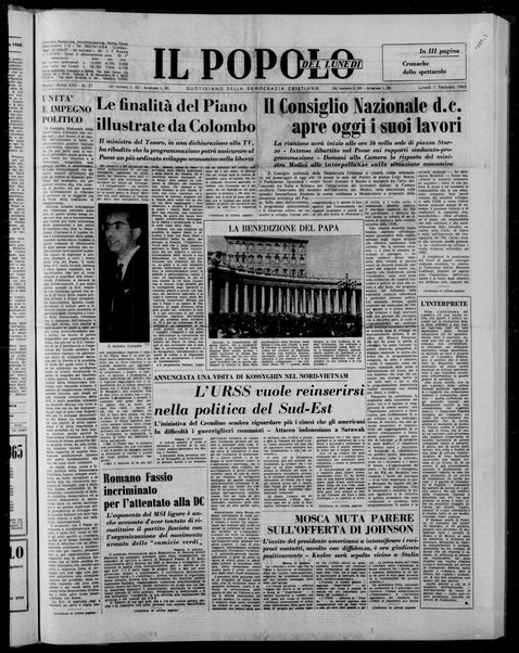 Il popolo : giornale del mattino