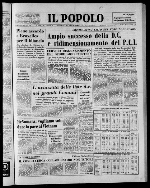 Il popolo : giornale del mattino