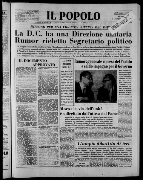 Il popolo : giornale del mattino