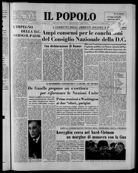 Il popolo : giornale del mattino