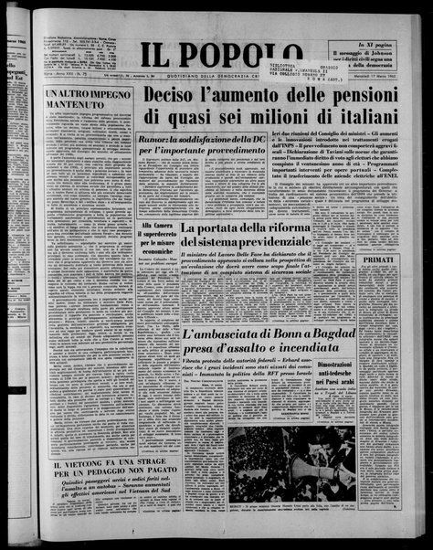 Il popolo : giornale del mattino