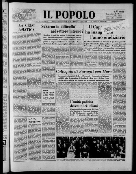 Il popolo : giornale del mattino