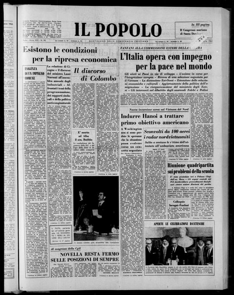 Il popolo : giornale del mattino