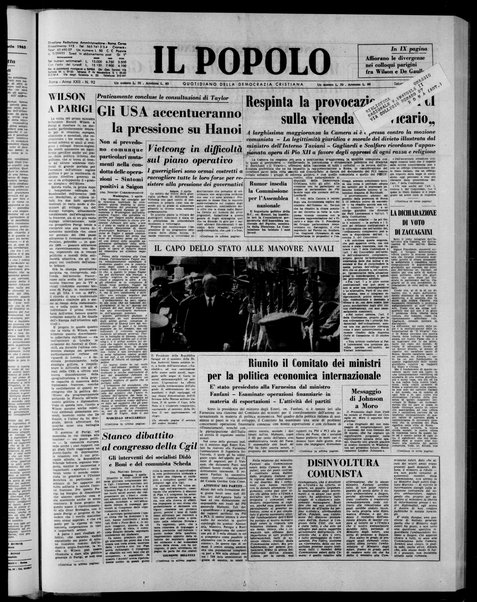 Il popolo : giornale del mattino