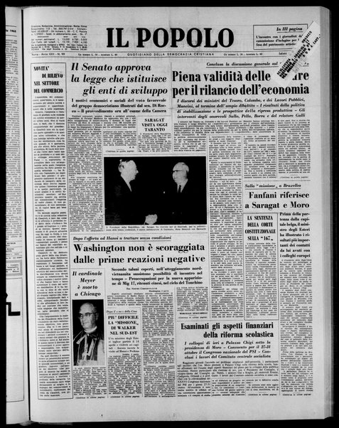 Il popolo : giornale del mattino