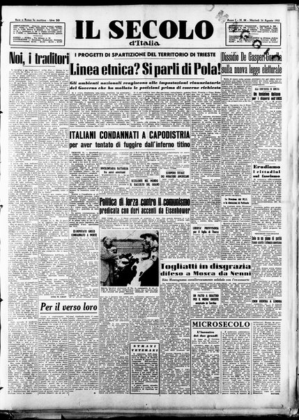 Il Secolo d'Italia : quotidiano per gli italiani