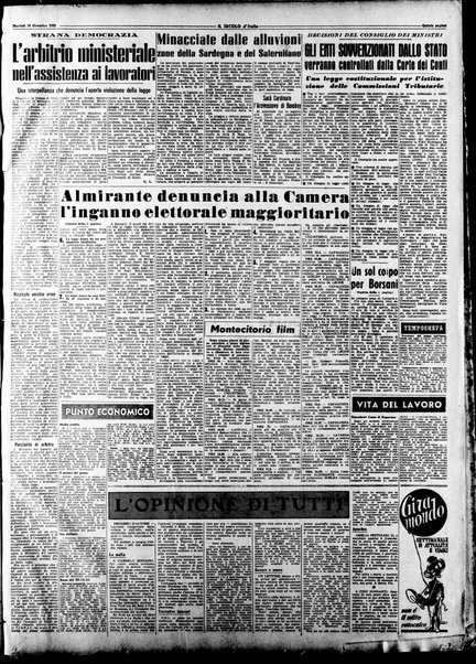 Il Secolo d'Italia : quotidiano per gli italiani