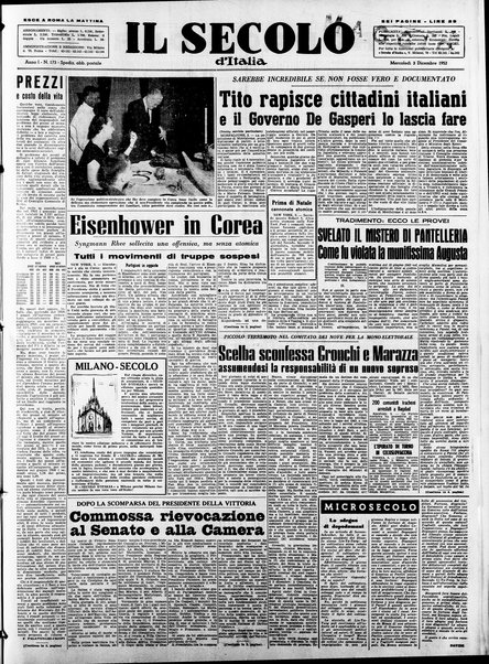 Il Secolo d'Italia : quotidiano per gli italiani