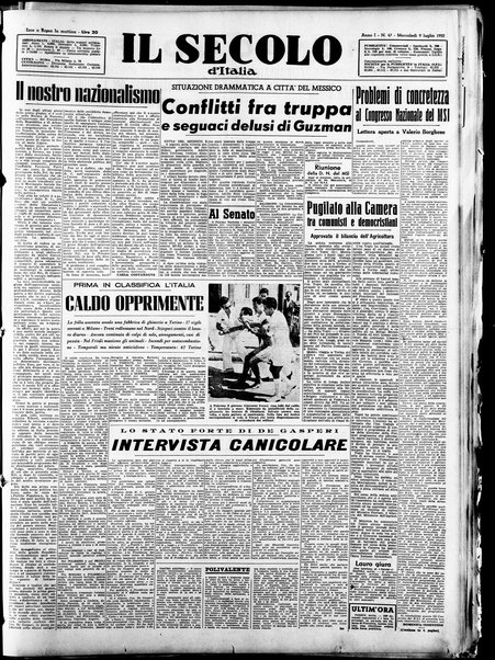 Il Secolo d'Italia : quotidiano per gli italiani