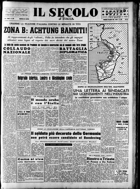 Il Secolo d'Italia : quotidiano per gli italiani