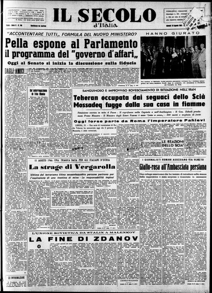 Il Secolo d'Italia : quotidiano per gli italiani