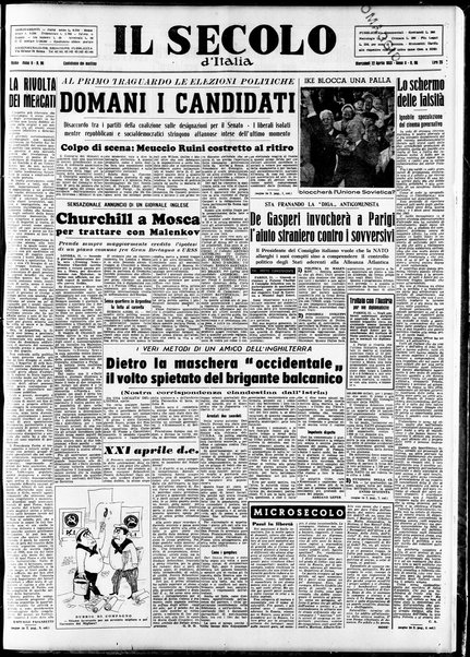 Il Secolo d'Italia : quotidiano per gli italiani