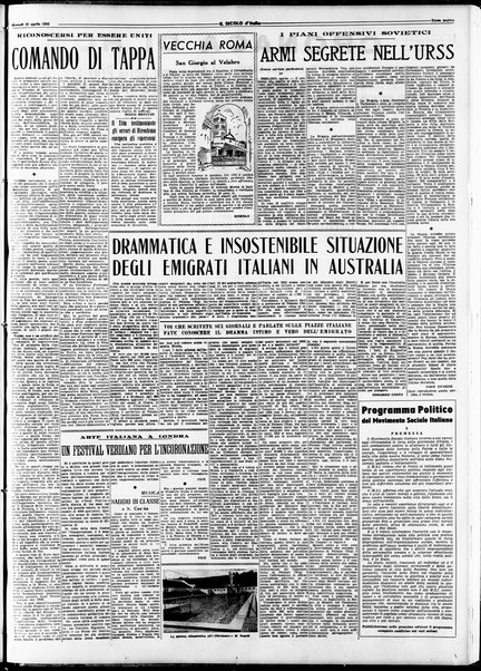 Il Secolo d'Italia : quotidiano per gli italiani