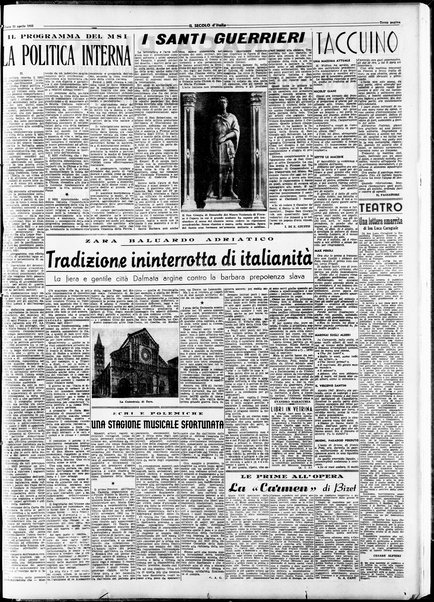 Il Secolo d'Italia : quotidiano per gli italiani