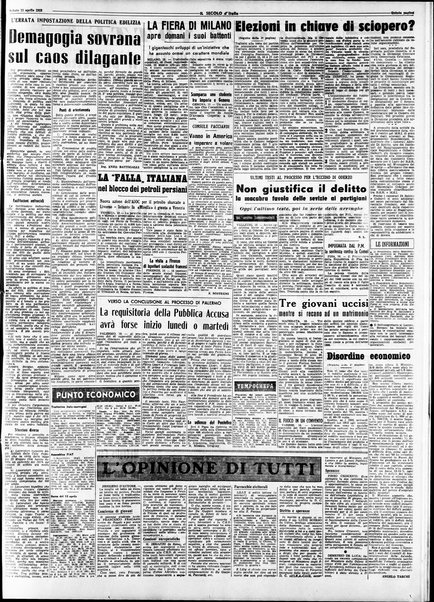 Il Secolo d'Italia : quotidiano per gli italiani