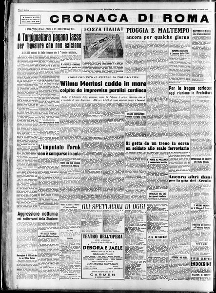 Il Secolo d'Italia : quotidiano per gli italiani