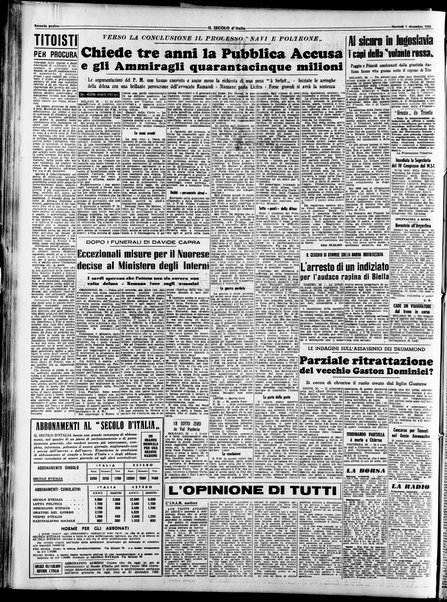 Il Secolo d'Italia : quotidiano per gli italiani