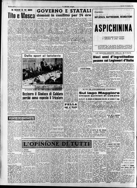 Il Secolo d'Italia : quotidiano per gli italiani