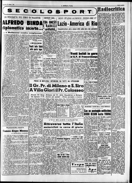 Il Secolo d'Italia : quotidiano per gli italiani