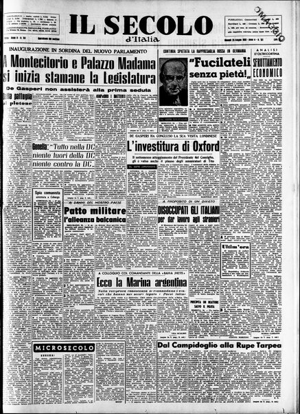 Il Secolo d'Italia : quotidiano per gli italiani