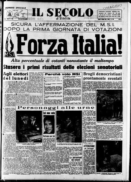 Il Secolo d'Italia : quotidiano per gli italiani