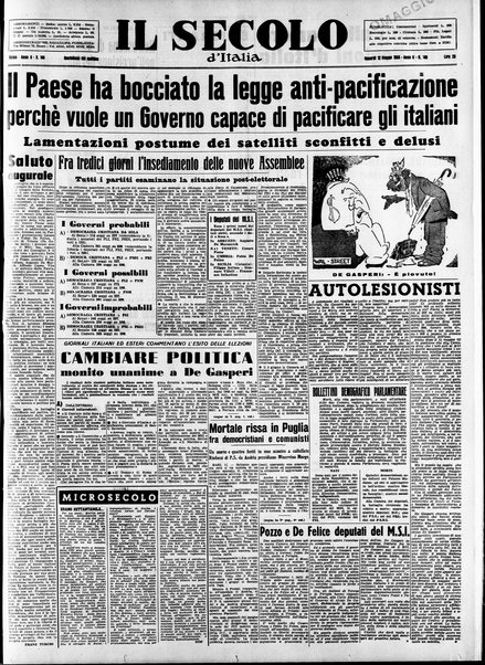 Il Secolo d'Italia : quotidiano per gli italiani