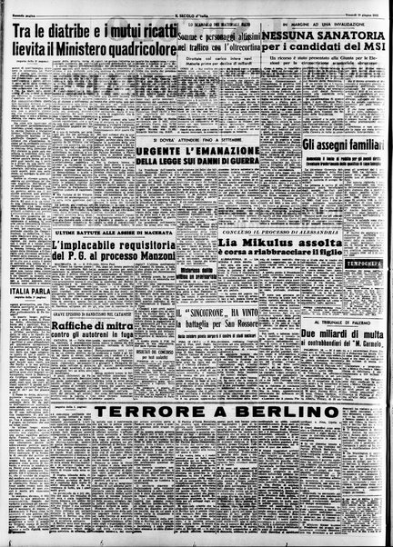 Il Secolo d'Italia : quotidiano per gli italiani