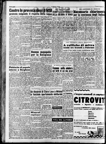 Il Secolo d'Italia : quotidiano per gli italiani