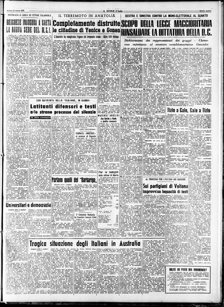 Il Secolo d'Italia : quotidiano per gli italiani